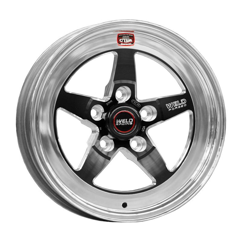 Weld S71 15x10 / 5x4.75 BP / 7.5in. BS Black Wheel (Medium Pad) - Non-Beadlock - NP Motorsports