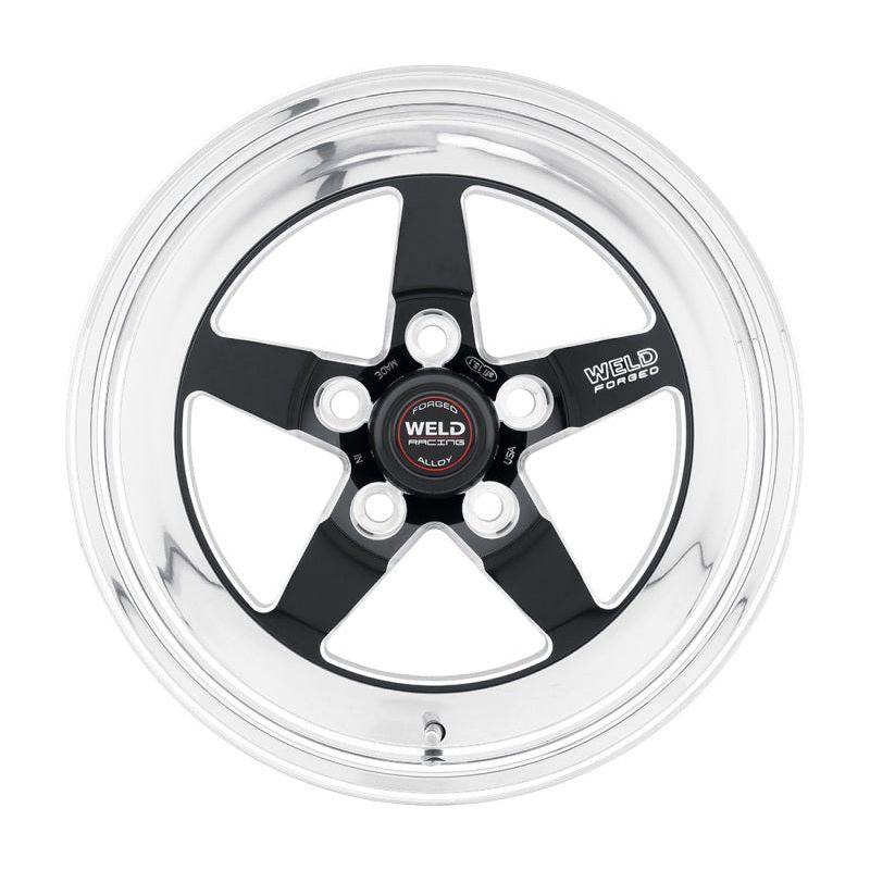 Weld S71 15x10 / 5x4.75 BP / 7.5in. BS Black Wheel (Medium Pad) - Non-Beadlock - NP Motorsports