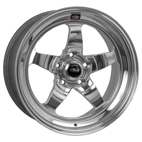 Weld S71 17x10 / 5x120mm BP / 7.2in. BS Polished Wheel (High Pad) - Non-Beadlock - NP Motorsports