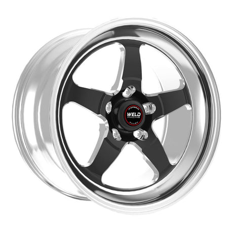 Weld S71 17x5 / 5x4.5 BP / 2.2in. BS Black Wheel (High Pad) - Non-Beadlock - NP Motorsports