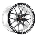 Weld S77 15x10.33 / 5x120mm BP / 7.5in. BS Black Wheel (Medium Pad) - Black Single Beadlock MT - NP Motorsports