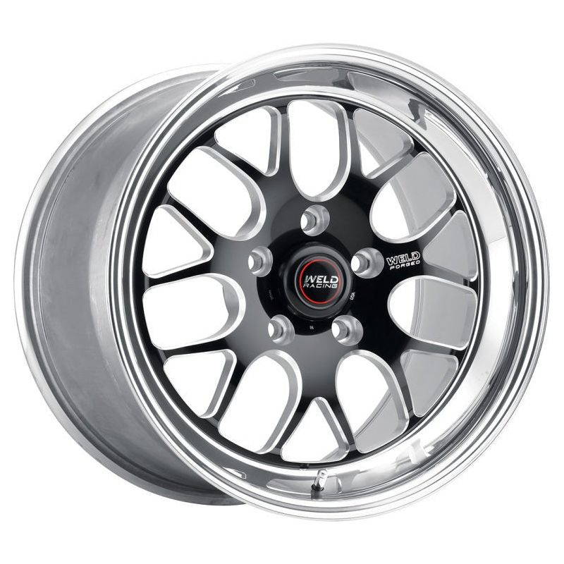 Weld S77 18x8 / 5x120mm BP / 5.1in. BS Black Wheel (High Pad) - Non-Beadlock - NP Motorsports