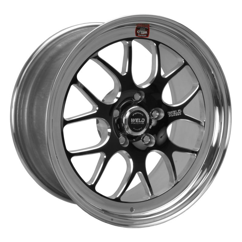 Weld S77 18x8 / 5x120mm BP / 5.1in. BS Black Wheel (High Pad) - Non-Beadlock - NP Motorsports