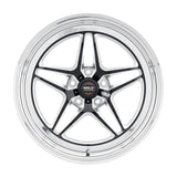 Weld S81 18x5 / 5x120 BP / 2.1in. BS (-23mm Offset) Black Wheel 3.18 ID (High Pad) - Non-Beadlock - NP Motorsports