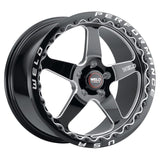 Weld S904 17x10 Ventura Beadlock 5x112 ET40 BS7.1 Gloss BLK MIL DIA 78.1 - NP Motorsports