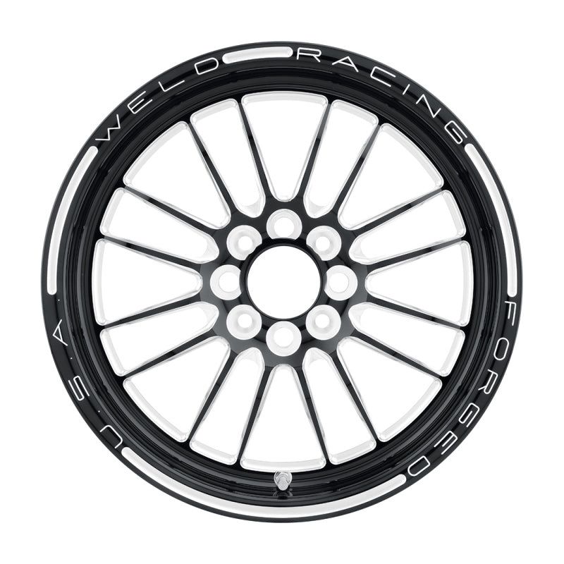 Weld Tuner Import 15x3.5 / 4x100mm BP / 2.25in. BS 1-Piece Black Wheel - NP Motorsports