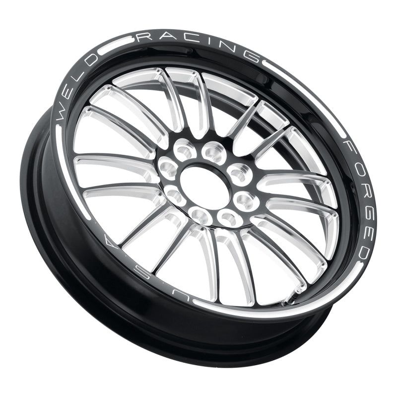Weld Tuner Import 15x3.5 / 4x100mm BP / 2.25in. BS 1-Piece Black Wheel - NP Motorsports